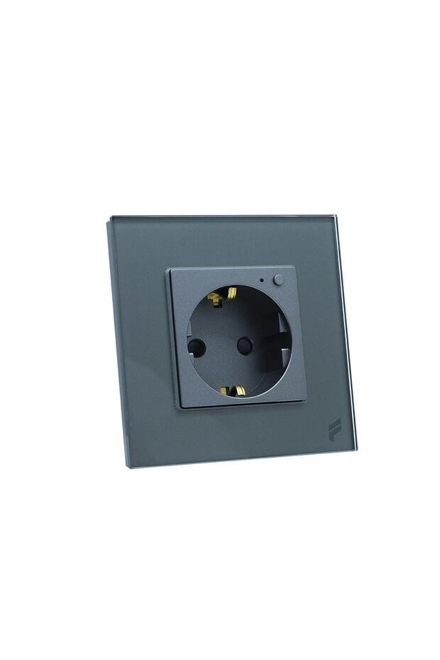 Akıllı Duvar Tipi Priz - Gri - 2