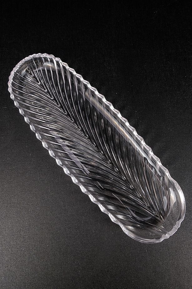 Cam Servis ve Sunum Tabağı 39 Cm – SN.BLK.004 C1-1-288 - 1