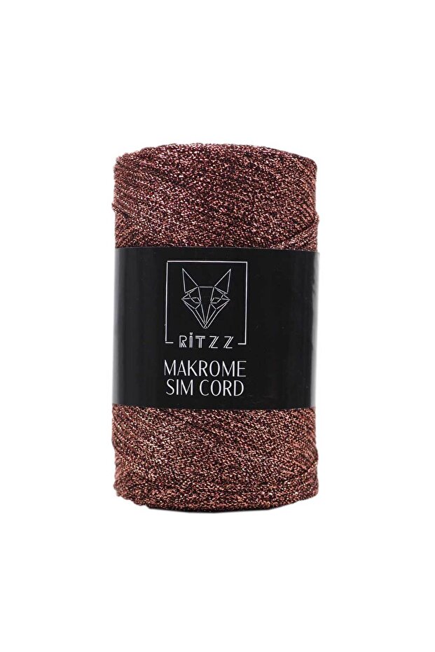 Makrome Sim Cord 2 MM Bronz - 1