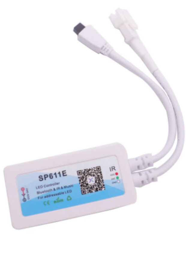 SP611E Adreslenebilir ARGB Pixel Led Kontrolcü Bluetooth Müzik Denetleyicisi WS2811-WS2812 - 5