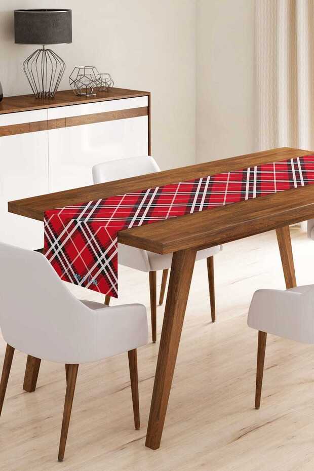 نموذج عداء هندسي أحمر أسود R318