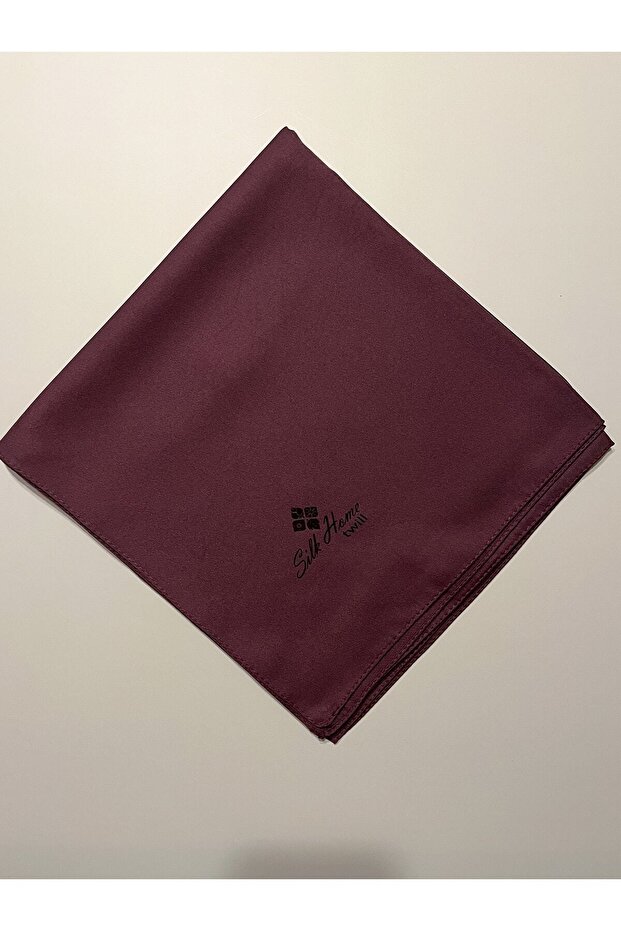 وشاح تويل بلون سادة - 2