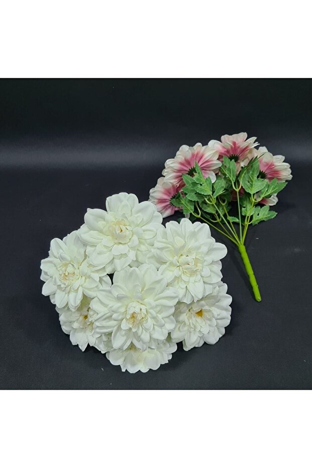 7 Dallı Kasımpatı Demeti Takmalı - 1