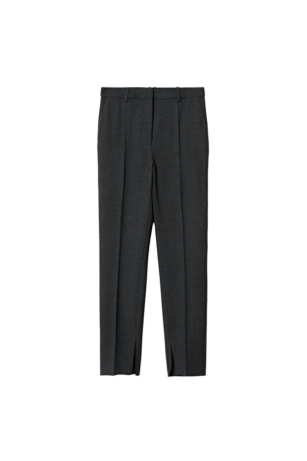 Kadın Açık Gri Pantolon - 3