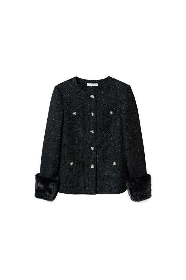 Siyah Kadın Ceket 37049105 - 4