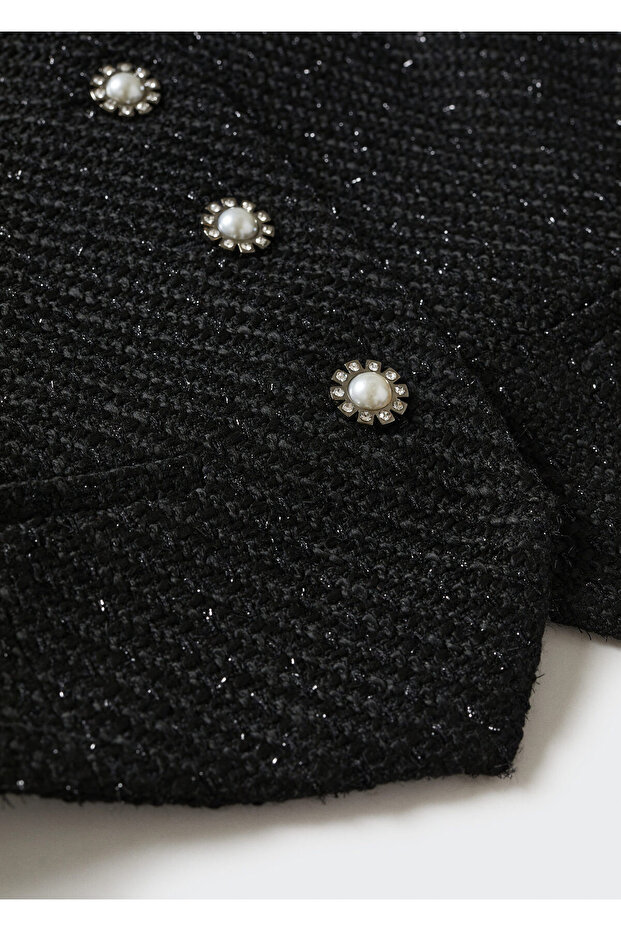 Siyah Kadın Yelek 37089103 - 8