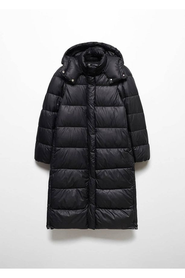 Su geçirmez kapüşonlu kapitone anorak - 3