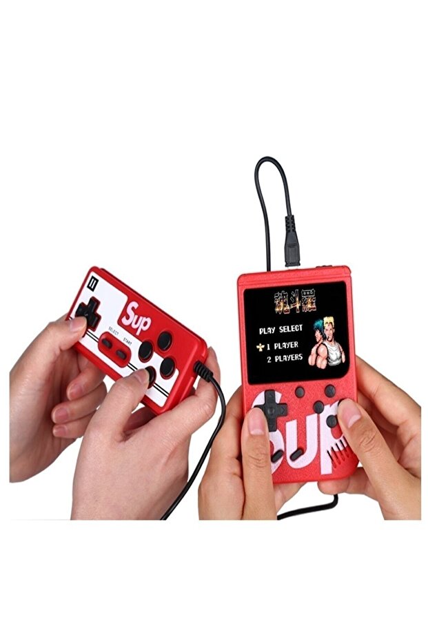 Çift Kol 400 Nostalji Oyunlu Mini Atari - 2