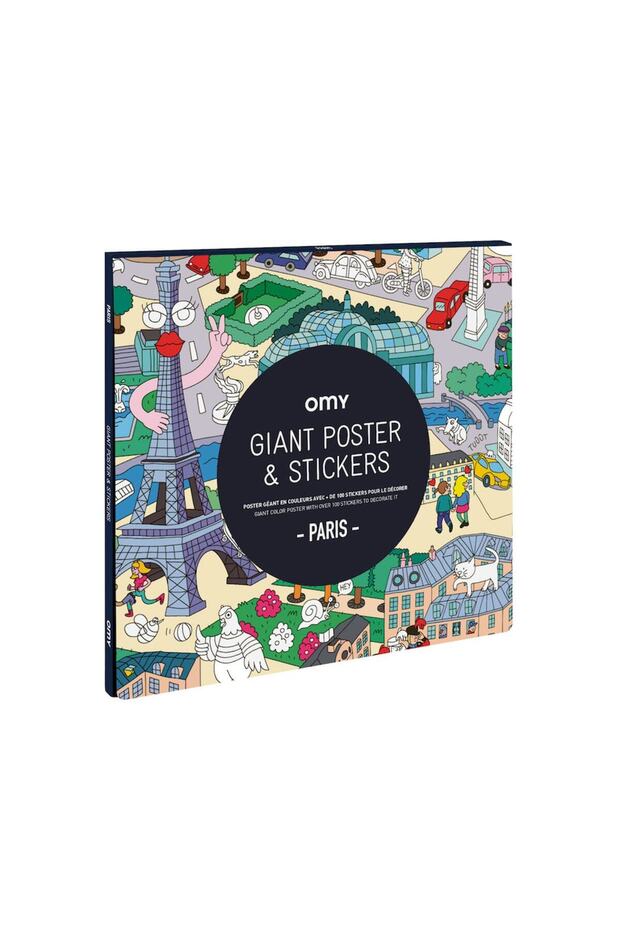 Dev Sticker Poster Paris - 1