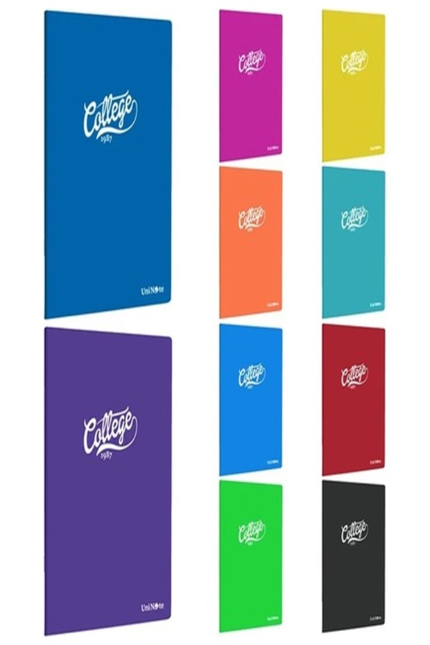 4pcs 60 sheets College A4 Size Walkie-Talkie Notebook with 2 lines and 2 Checkers - 2