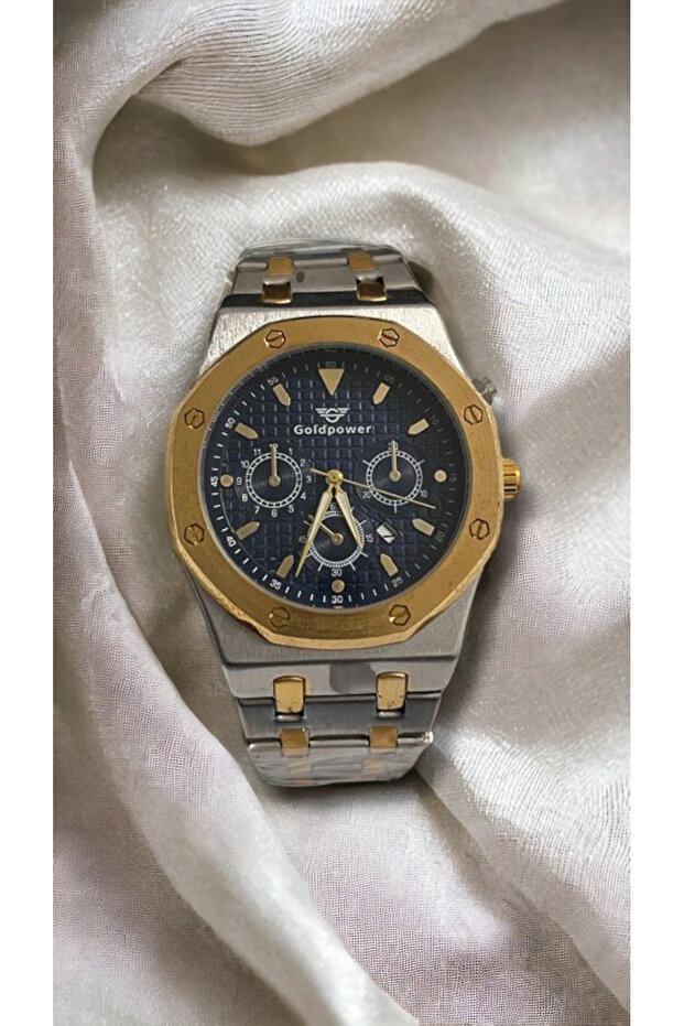 Steel Waterproof Men's Wristwatch