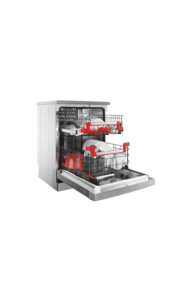 HF 6C2S0FS-17 12 Programlı Wi-Fi + Bluetooth Bağlantılı Bulaşık Makinesi Inox - 5
