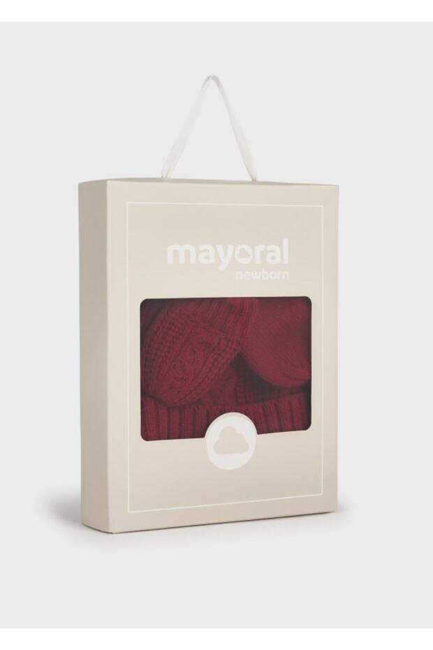 09666 MAYORAL BEBEK ELDİVEN BERE SET - 4