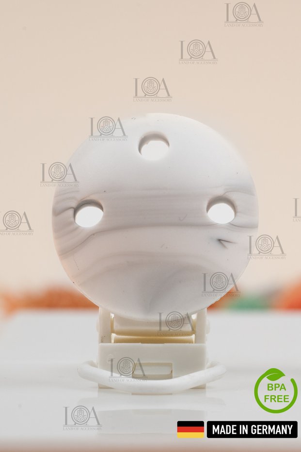 Silicone Pacifier Chain Clip - BPA Free