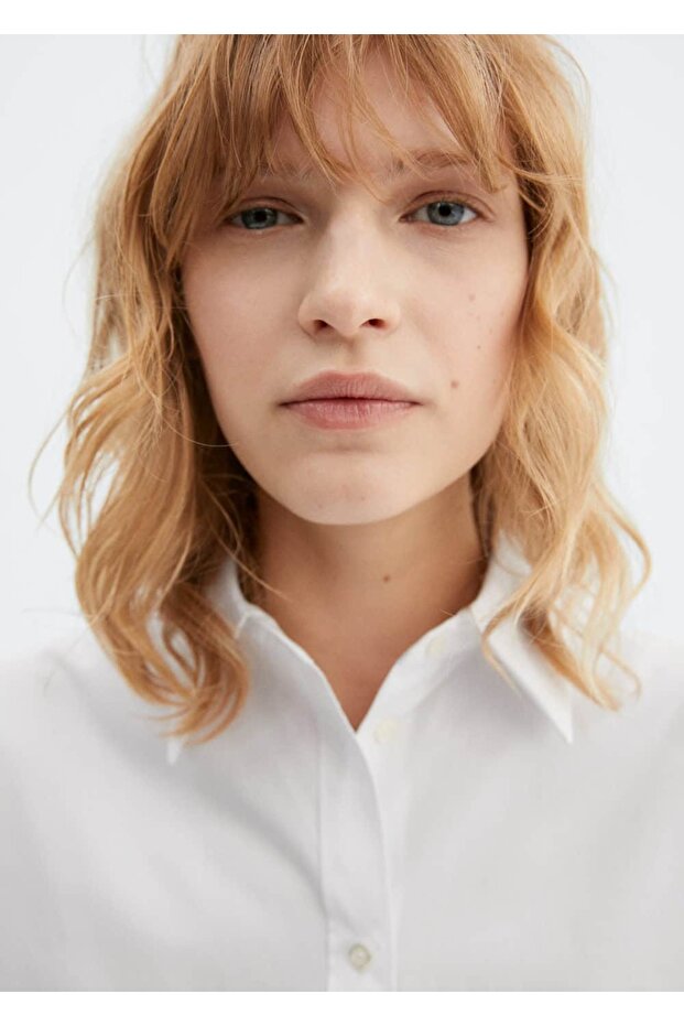 Langes Baumwollhemd - 6