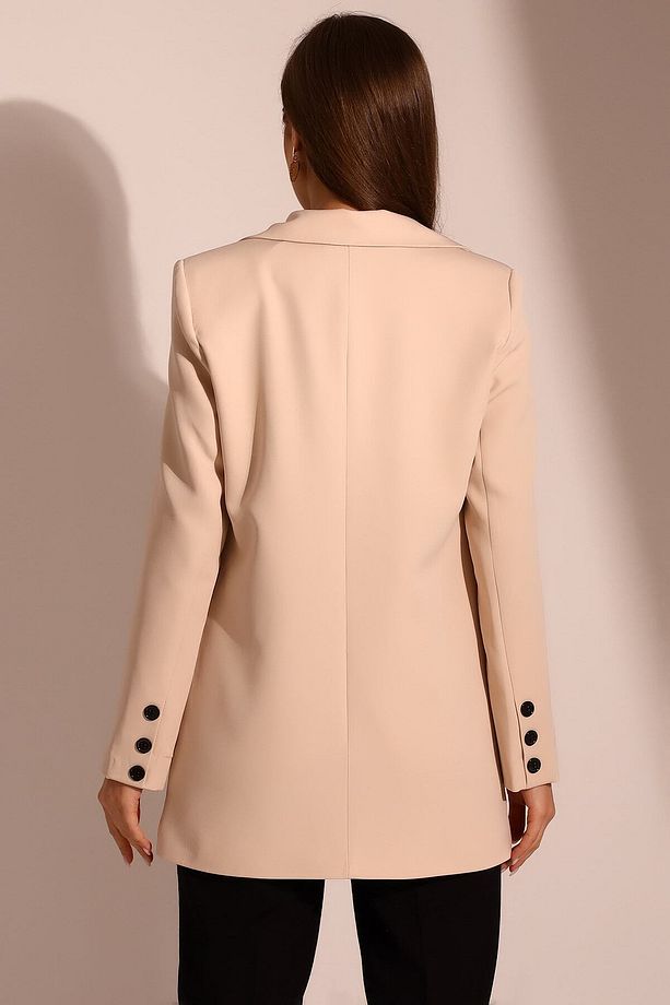 Tek Düğmeli Blazer Model Ceket - 4