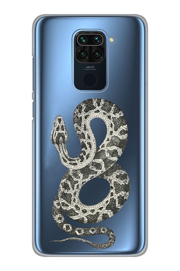 حافظة هاتف شفافة متوافقة مع هاتف Xiaomi Redmi Note 9