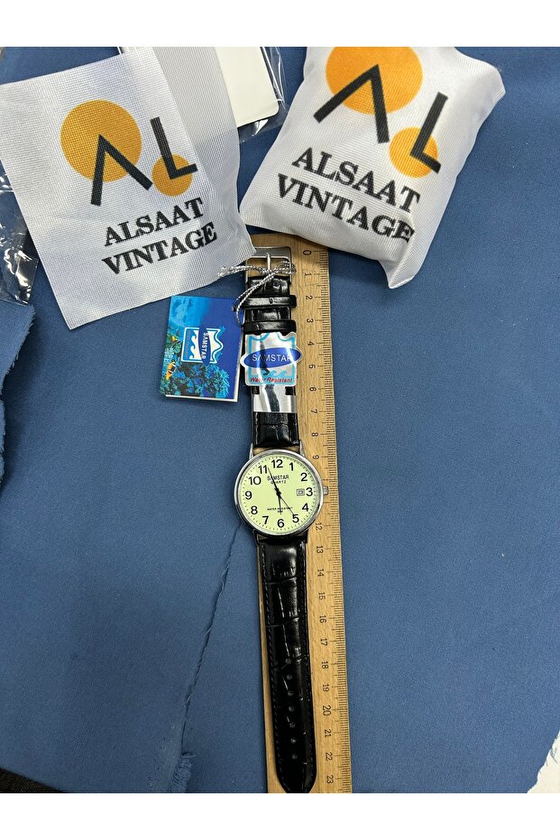 Fosforlu kadran unisex kol saati - 3