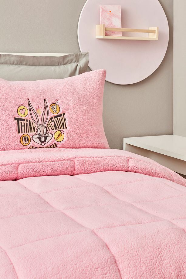 Looney Tunes Bugs Bunny Tek Kişilik Comfort Set - 3