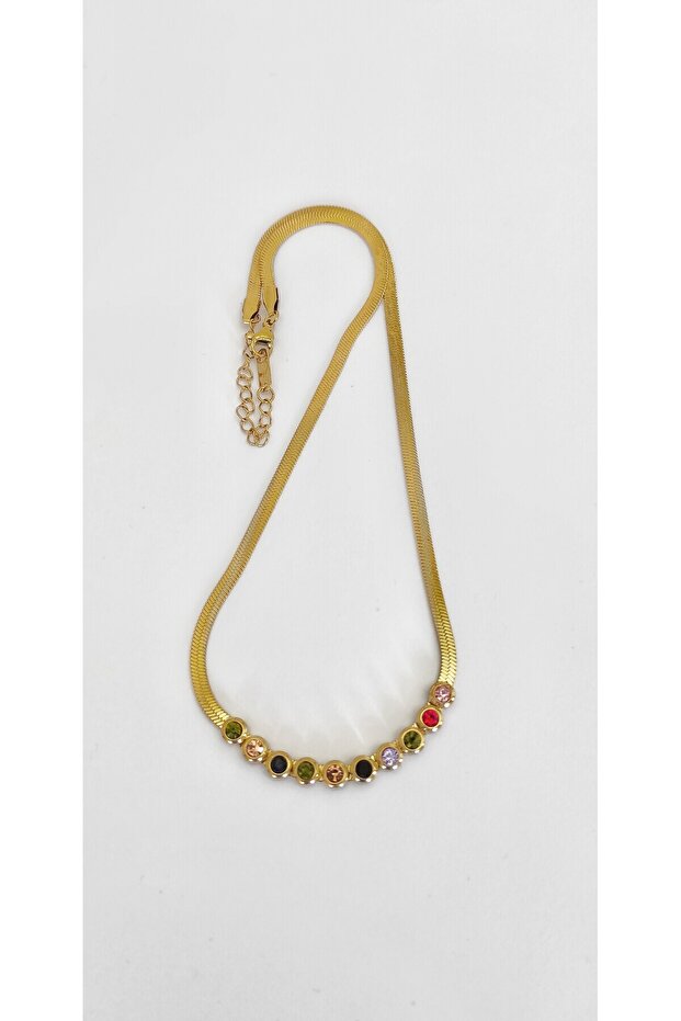 Kadın Çelik Kolye - 3