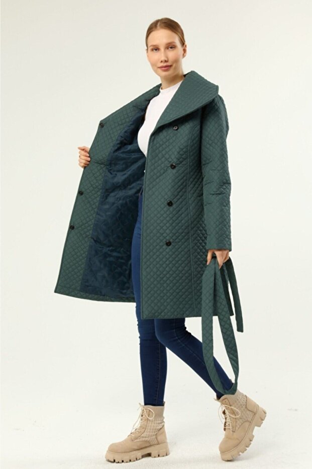 Kapıtone Astarlı Mont - 5