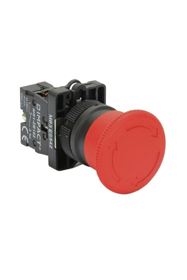 Acil Stop Buton - Plastik - 1