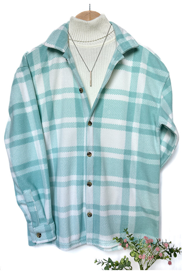 men's shirt collar oversize cotton lumberjack shirt