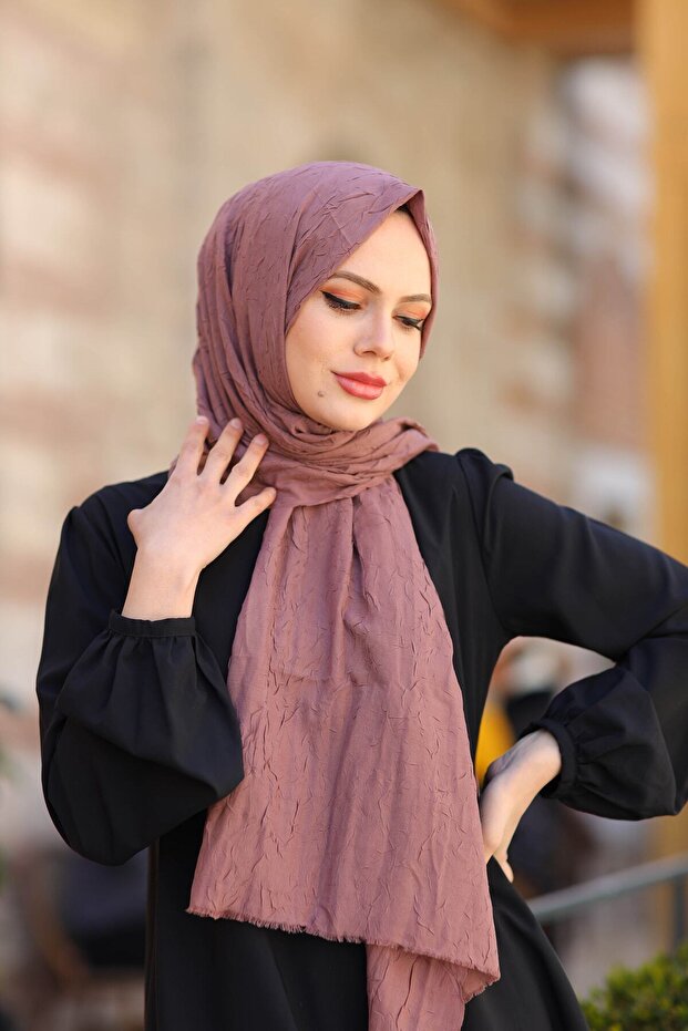 Gülkurusu Bambu Şal - 1