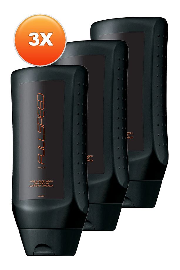 Full Speed Saç ve Vücut Şampuanı 250 Ml. Üçlü Set - 2