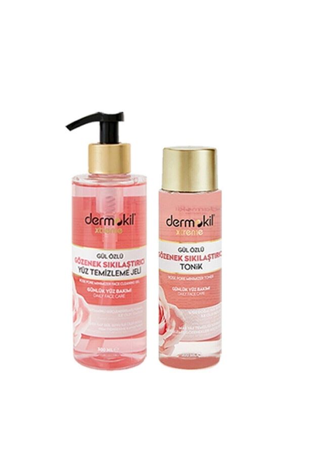 Gül Yüz Temizleme Jeli 300 Ml + Gül Tonik 200 Ml - 1
