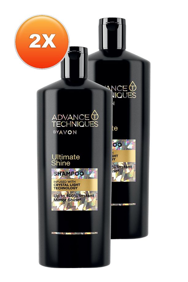 Advance Techniques Parlaklık Veren Şampuan 700 Ml. İkili Set - 2