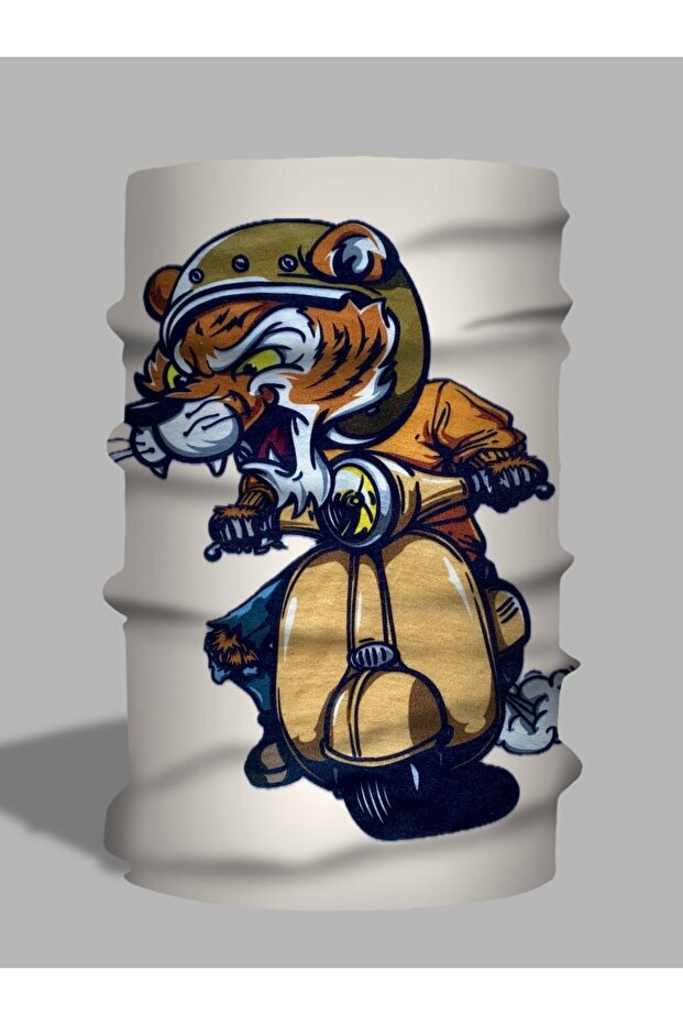 طوق رقبة بنمط النمر - باف - 1