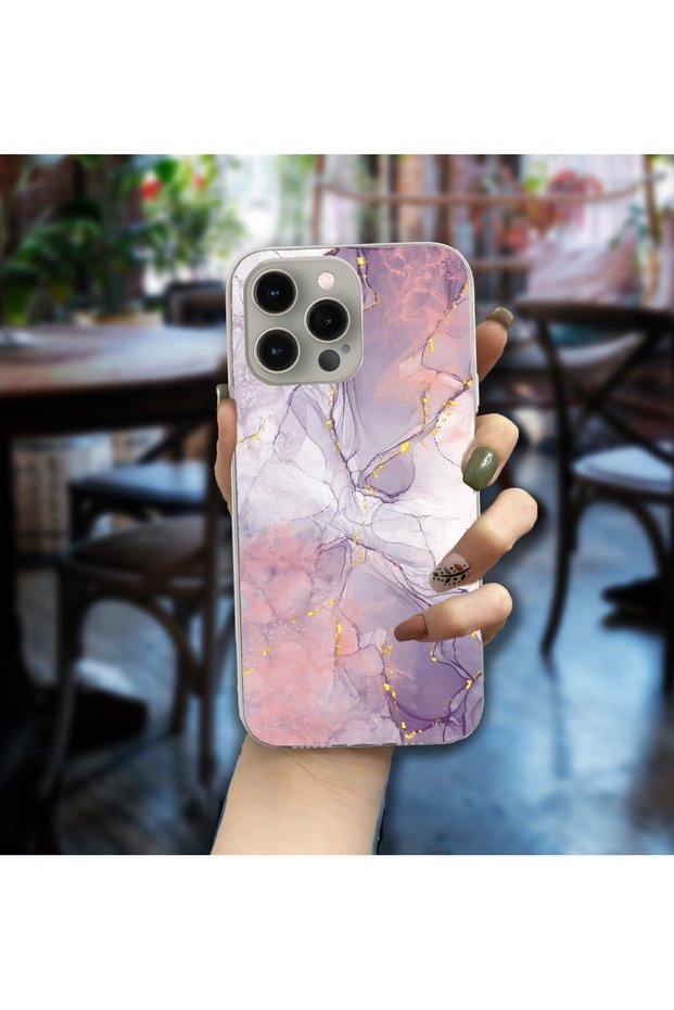 iPhone 15 Pro Max Compatible Transparent 'Custom Design Printed' Case