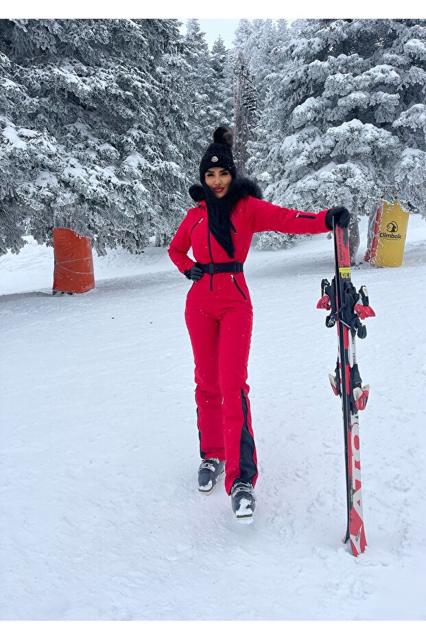 Elyaflı kayak tulumu - 5