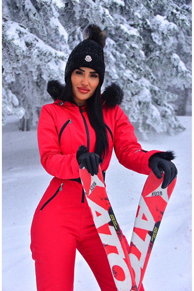 Elyaflı kayak tulumu - 1