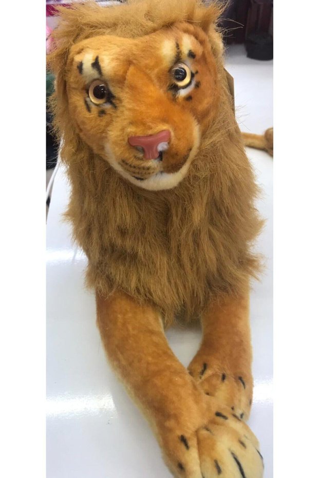 Peluş Aslan Oyuncak 40 cm