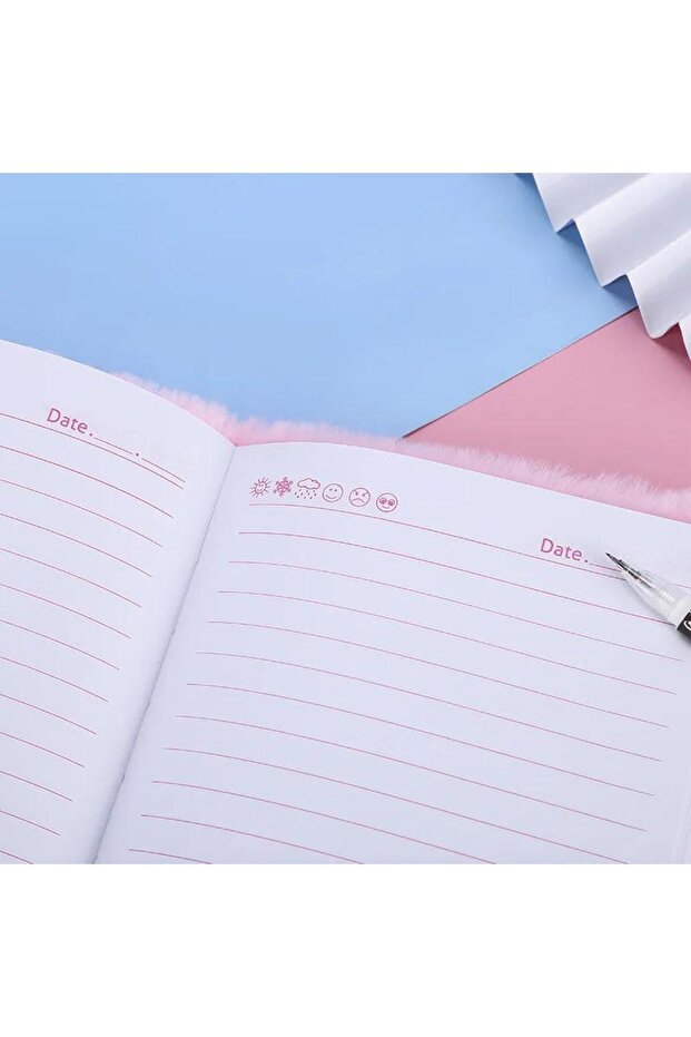 Cute Plush Unicorn Notebook, Memory Book, Memory Book, Diary - 3