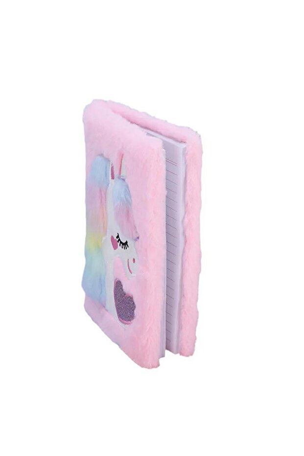 Cute Plush Unicorn Notebook, Memory Book, Memory Book, Diary - 5
