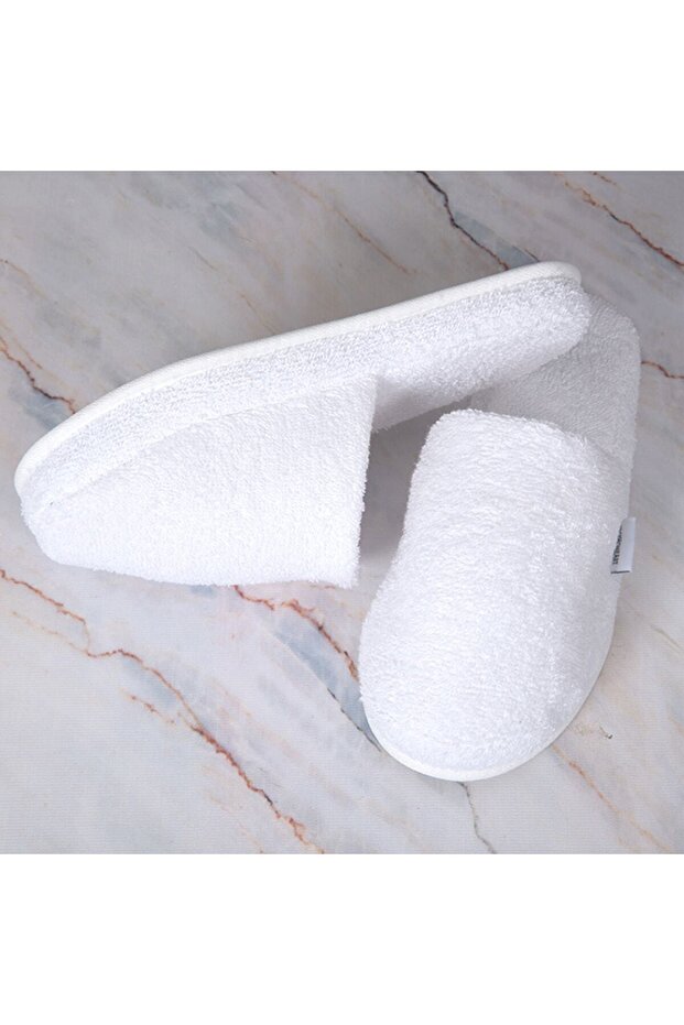 High-Sole Towel Bathroom Slippers
