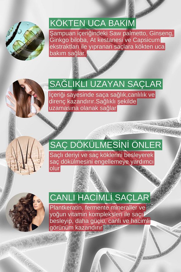 Forte Saç Dökülmesi Karşı Şampuan 300 ml -Kuru ve Normal Saçlar -3 Al 2 Öde  8699349130961 - 3