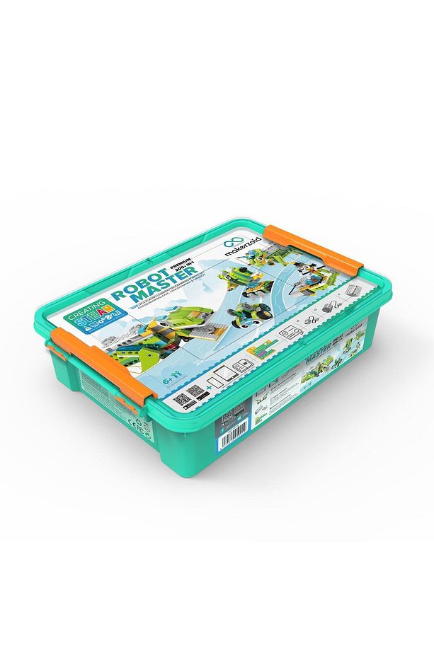 Makerzoid, Robot Master Premium, Robotik Kodlama Seti / 600 Parça, 200 Farklı Robot - 6