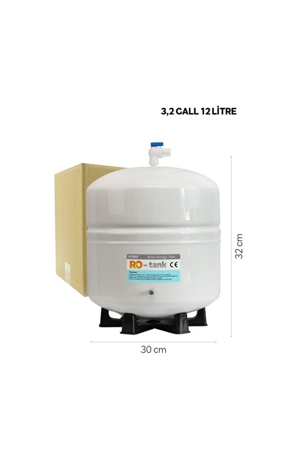 Ro çelik tank 12 litre