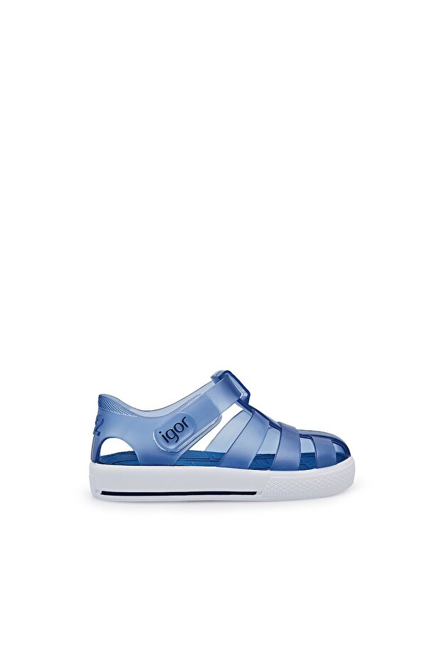 Unisex Navy Blue Star Anti-Slip Pool and Sea Shoes S10171 U