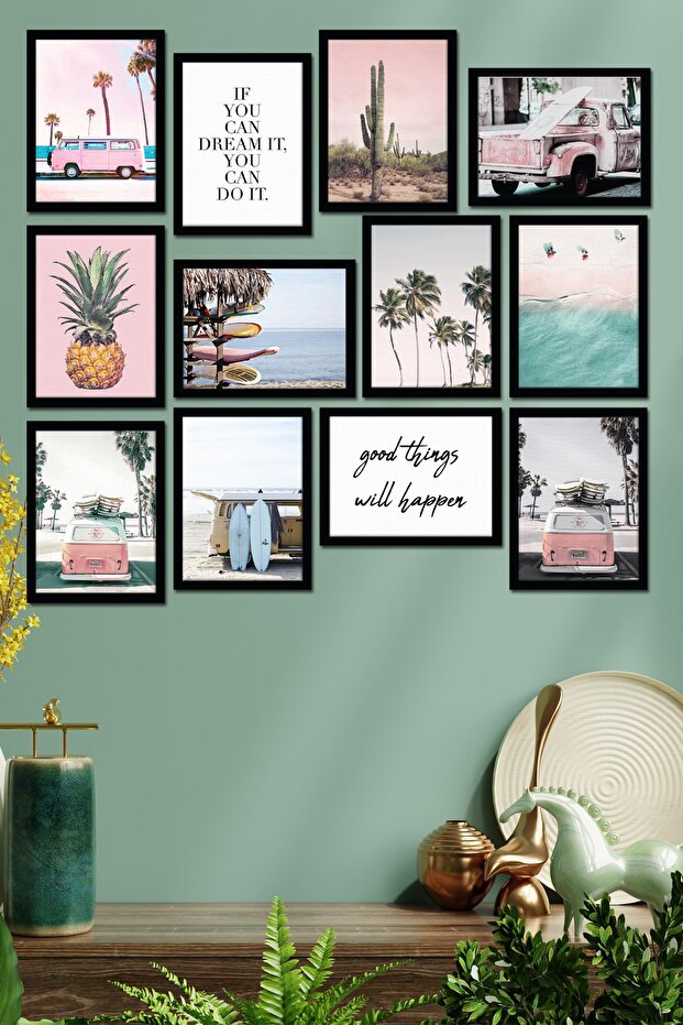 Modern Style 12 Parçalı Mdf Tablo Mck101 - 1