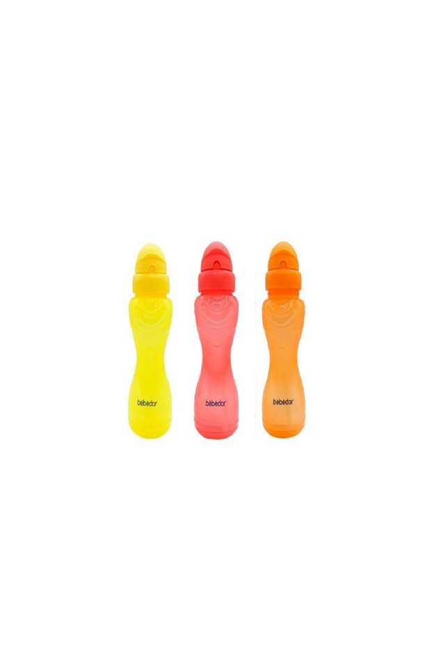 Sporty Glass with Straw Neon Pink (8504)