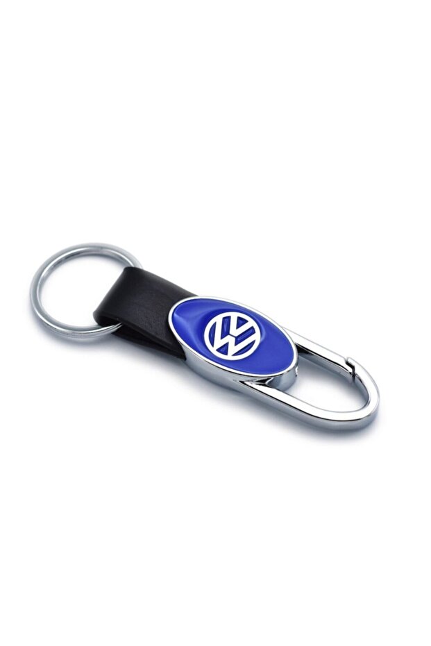 Volkswagen Metal Leather Hook Keychain Stylish Quality Accessory Bag Car New