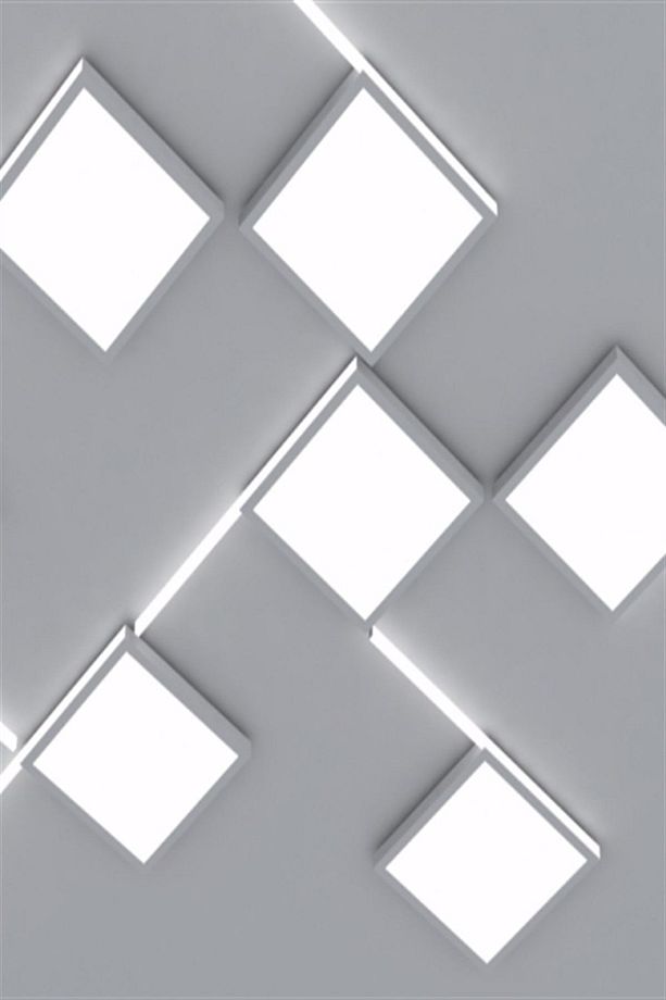 Led Tavan Wc Kiler Ofis Lambası 18 W Kare Armatür Sıva Üstü 2700 K Sarı Işık 220 V (TAK ÇALIŞTIR) - 4