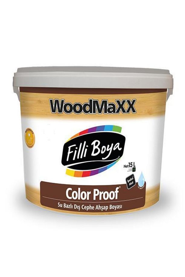 Woodmaxx® Color Prof Su Bazlı Dış Cephe Ahşap Boyası 2,5 Lt - 1