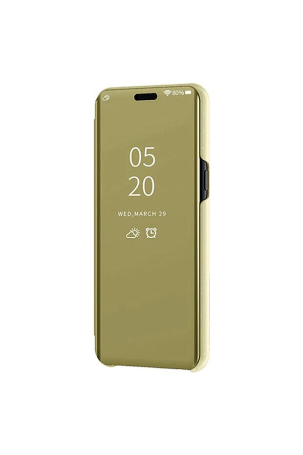 Samsung Galaxy A20S Mirror Cover Luxury Case Gold