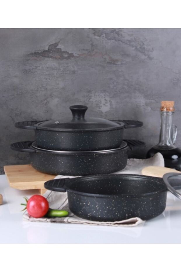 Ahenk 3'lü Sahan Set - 1